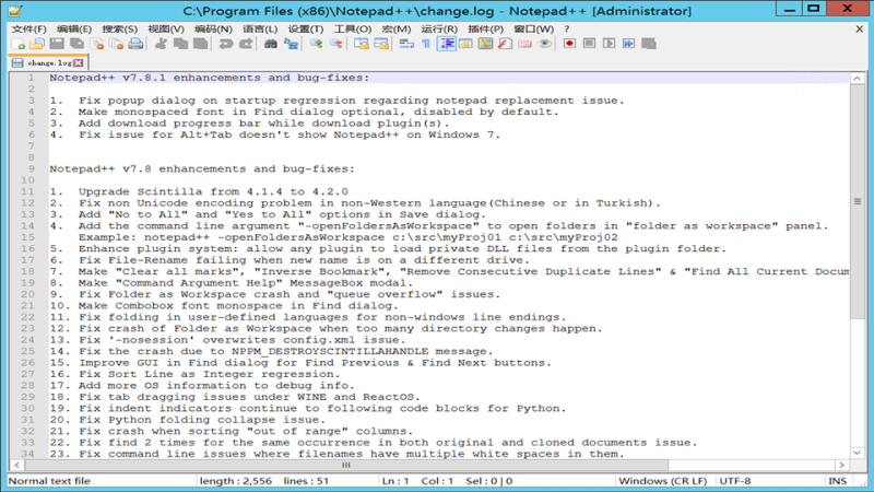 Notepad++中文版-学习交流_社区